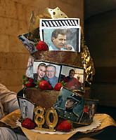 Праздничный торт. Юбилейный вечер народного артист