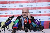 Никита Михалков. Брифинг посвященный открытию 43-г