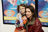 Елена Борщева с дочерью. Премьерный показ сборника
