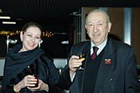 Таир Салахов с супругой.