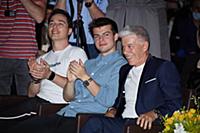 Родион Газманов, Филипп Газманов, Олег Газманов. П