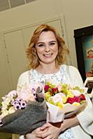 Алла Юганова. Пресс-показ фильма «Папа закодировал