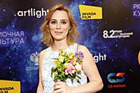 Алла Юганова. Пресс-показ фильма «Папа закодировал