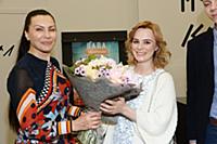 Алла Юганова. Пресс-показ фильма «Папа закодировал