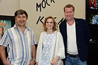 Юрий Растегин, Алла Юганова. Пресс-показ фильма «П