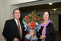 Николай Сличенко с супругой.