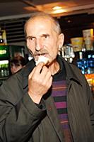 Русский музыкант Петр Мамонов.