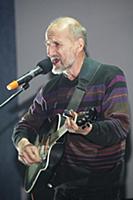 Русский музыкант Петр Мамонов.