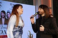 Катя Гусева, Леван Тодуа. День рождения телеведуще