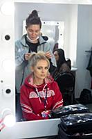 Янина Студилина. Съемки проекта «Ледниковый период