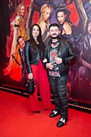 Михаил Галустян с супругой. Премьера фильма «Драку