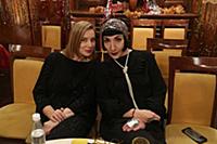 Дарья Юрская, Тина Баркалая. Съемки новогодней пер