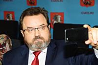 Евгений Сафронов. Пресс-конференция, посвященная ф