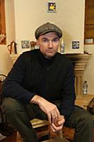 Российский актер Егор Баринов. Дачная съемка. Влад