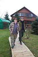 Валерий Баринов, Егор Баринов. Дачная съемка. Влад