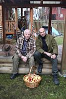 Валерий Баринов, Егор Баринов. Дачная съемка. Влад