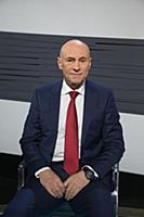 Аркадий Столпнер. Съемки программы «Агора». Москва