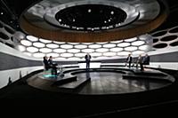 Михаил Швыдкой. Съемки программы «Агора». Москва, 