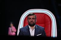 Баста. Съемки ТВ-программы «Голос. Дети». Павильон