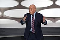 Михаил Швыдкой. Съемки программы «Агора». Москва, 