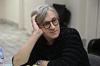 Дмитрий Крымов. Съемки программы «Агора». Москва, 