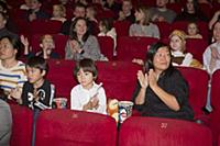 Татьяна Бакальчук с детьми. Премьера анимационного