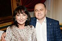 Марина Колесникова с супругом. Юбилей, ресторану «