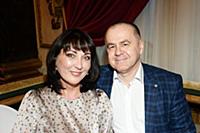Марина Колесникова с супругом. Юбилей, ресторану «