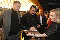 Стивен Сигал. Премьера фильма «Пласт». Режиссер: С