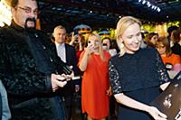 Стивен Сигал. Премьера фильма «Пласт». Режиссер: С