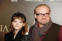 Владимир Игнатьев с дочерью. Премьера фильма «1941