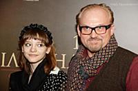 Владимир Игнатьев с дочерью. Премьера фильма «1941