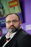 Андрей Будяк. Пресс-конференция активистов Междуна