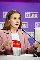 Алена Березовская. Пресс-конференция активистов Ме