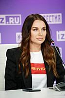 Татьяна Поп. Пресс-конференция активистов Междунар