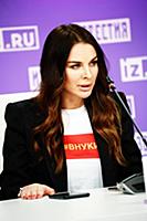 Татьяна Поп. Пресс-конференция активистов Междунар