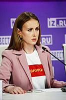 Алена Березовская. Пресс-конференция активистов Ме
