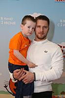 Михаил Кремер с сыном. Премьера анимационного филь