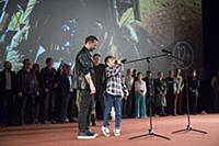 Алексей Чадов с сыном Федором. Премьера фильма «Св