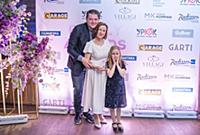Александр Ноздрин с семьей. Премия «Family Awards 