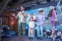 Михаил Башкатов с сыновьями. Премия «Family Awards