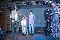 Михаил Башкатов с сыновьями. Премия «Family Awards