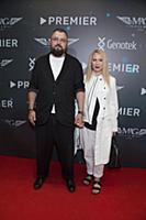 Алексей Голубев с супругой. Премьера сериала «Насл