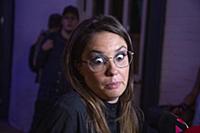 Агата Муцениеце. Премьера фильма «Ночной режим». Р