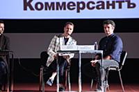 Евгений Миронов, Иван Кудрявцев. Пресс-конференция