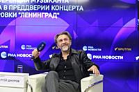 Сергей Шнуров. Пресс-конференция музыканта Сергея 