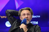 Сергей Шнуров. Пресс-конференция музыканта Сергея 