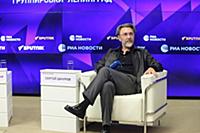 Сергей Шнуров. Пресс-конференция музыканта Сергея 