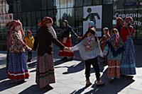 Народные гуляния. Природно-ландшафтный парк «Заряд