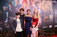 Екатерина Климова с детьми. Премьера фильма «Красн